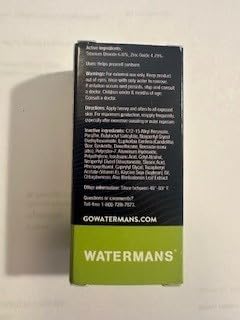WATERMAN'S FacePro SPF 44 Mineral Sunscreen Stick – Reef Safe, Broad Spectrum (Pack of 2)