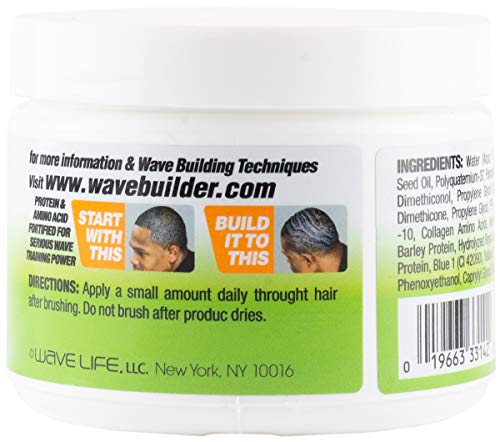 WAVEBUILDER Natural Wave Puddin 5 oz – Leave-In Conditioner for Waves