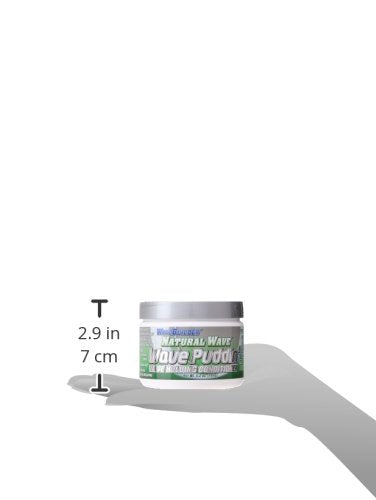 WAVEBUILDER Natural Wave Puddin 5 oz – Leave-In Conditioner for Waves