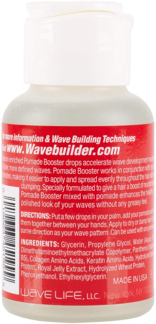 WAVEBUILDER Pomade Booster Mix in Drops | Enhanced Hold for Any Pomade