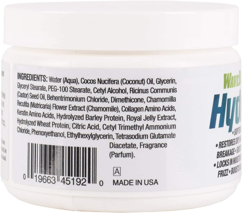 WAVEBUILDER WB Hydrochill Calming Cream – Deep Moisture for Wave-Ready Coarse Hair