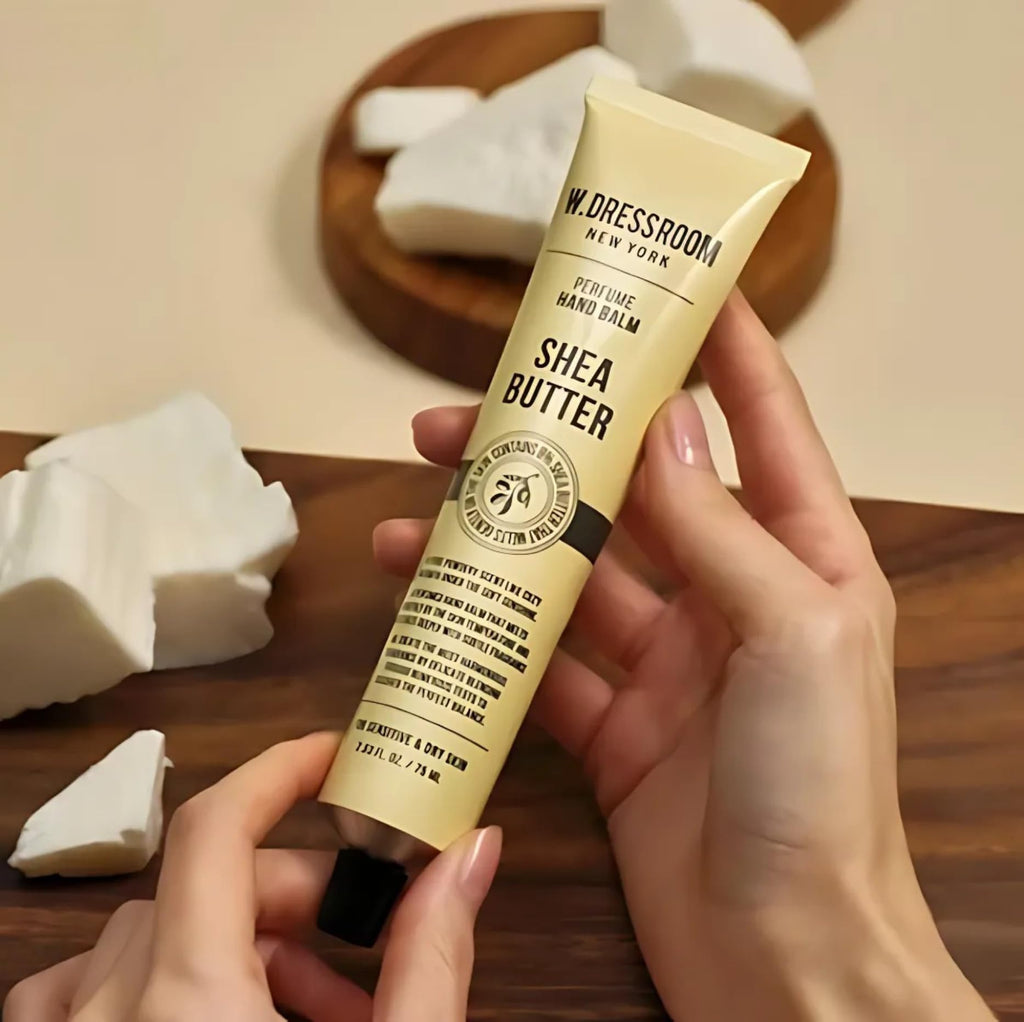 WDressroom Perfume Scented Hand Balm with 8% Shea Butter – Non-Greasy, Fast-Absorbing Korean Hand Cream, 75 ml