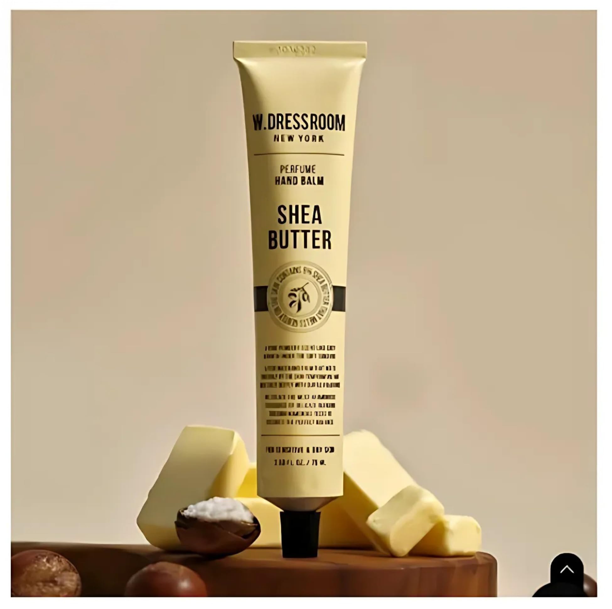 WDressroom Perfume Scented Hand Balm with 8% Shea Butter – Non-Greasy, Fast-Absorbing Korean Hand Cream, 75 ml