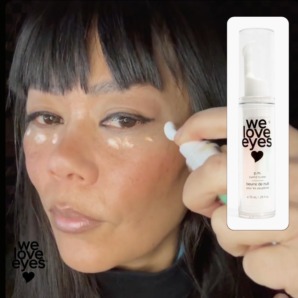 We Love Eyes P.M. Eyelid Butter – Night Time Eye Cream for Overnight Moisture