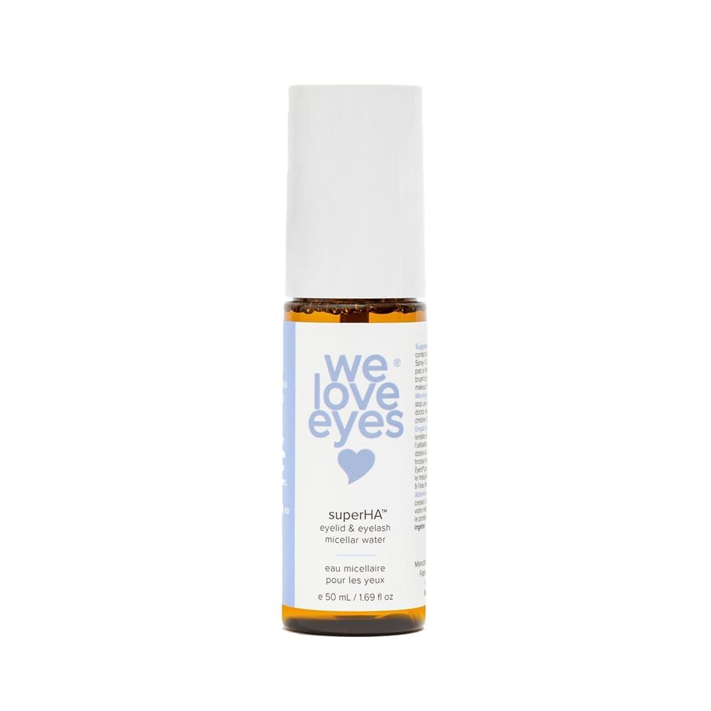 We Love Eyes - superHA Eyelid & Eyelash Micellar Water | Gentle, Oil-Free Makeup Removal