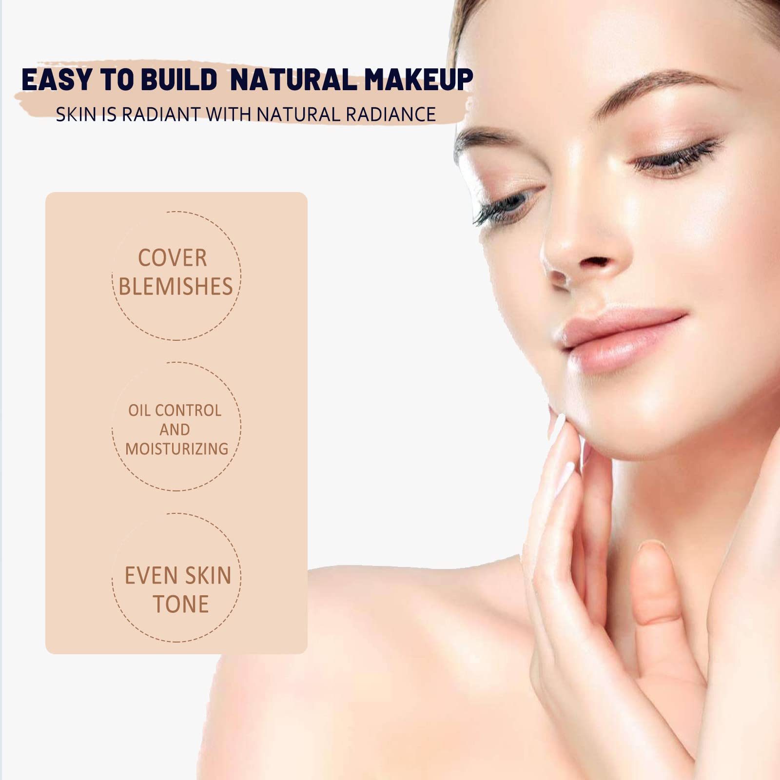 Weispo Skin Tone Adjusting CC Cream SPF 50 – 2022 New Cosmetics (Natural Color & Ivory)