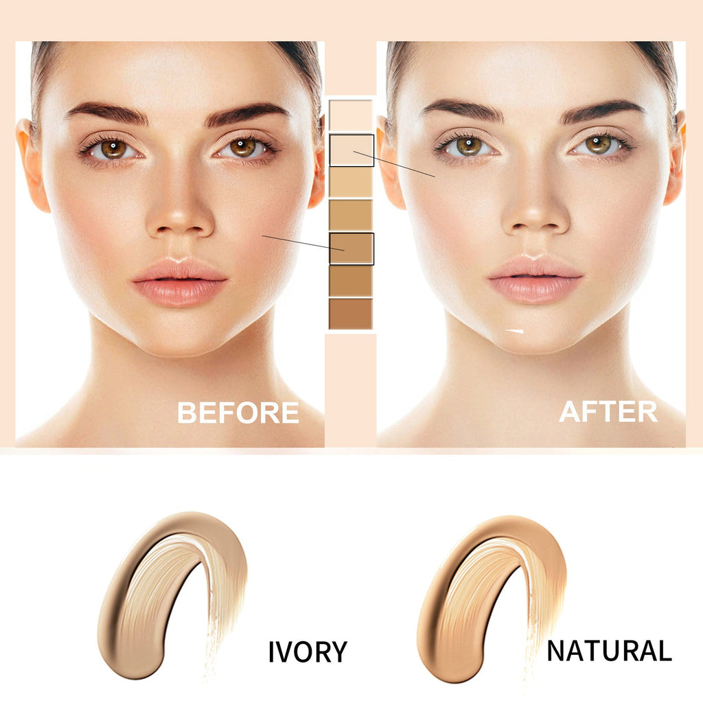 Weispo Skin Tone Adjusting CC Cream SPF 50 – 2022 New Cosmetics (Natural Color & Ivory)