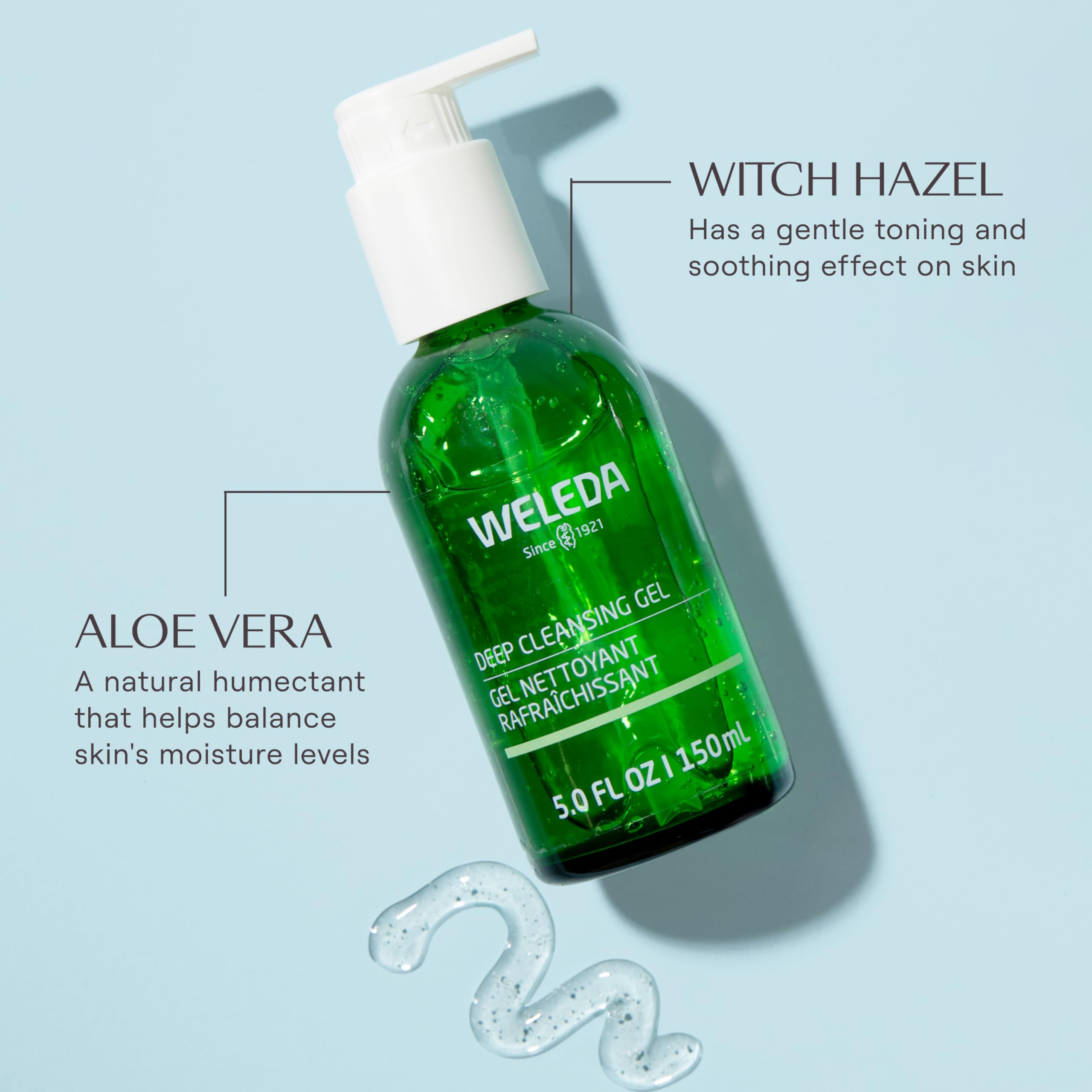 Weleda Deep Cleansing Gel – Purifying, Hydrating Facial Cleanser for Fresh, Balanced Skin