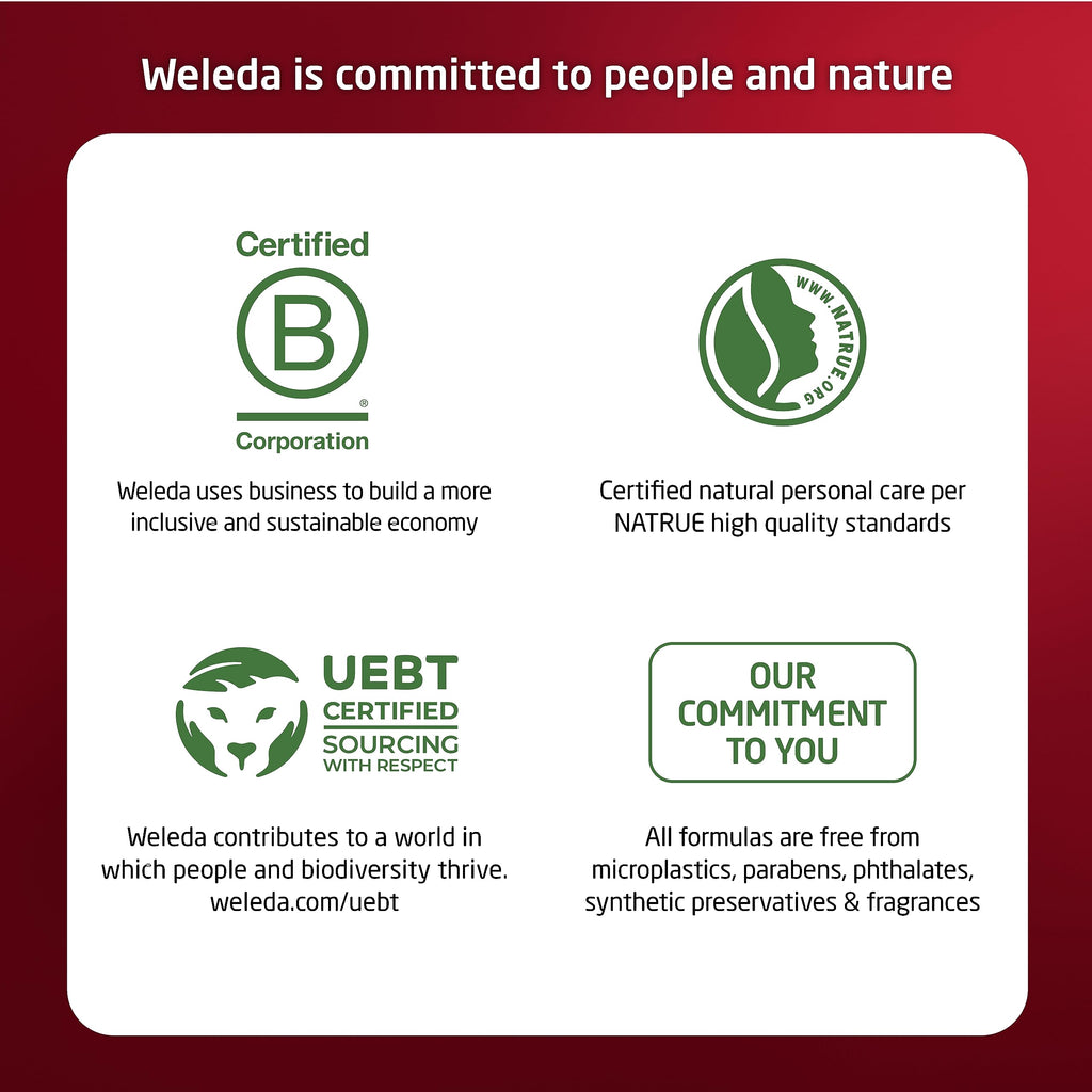 Weleda Plumping Night Cream – Plant-Rich Moisturizer with Pomegranate & Maca Root Peptides