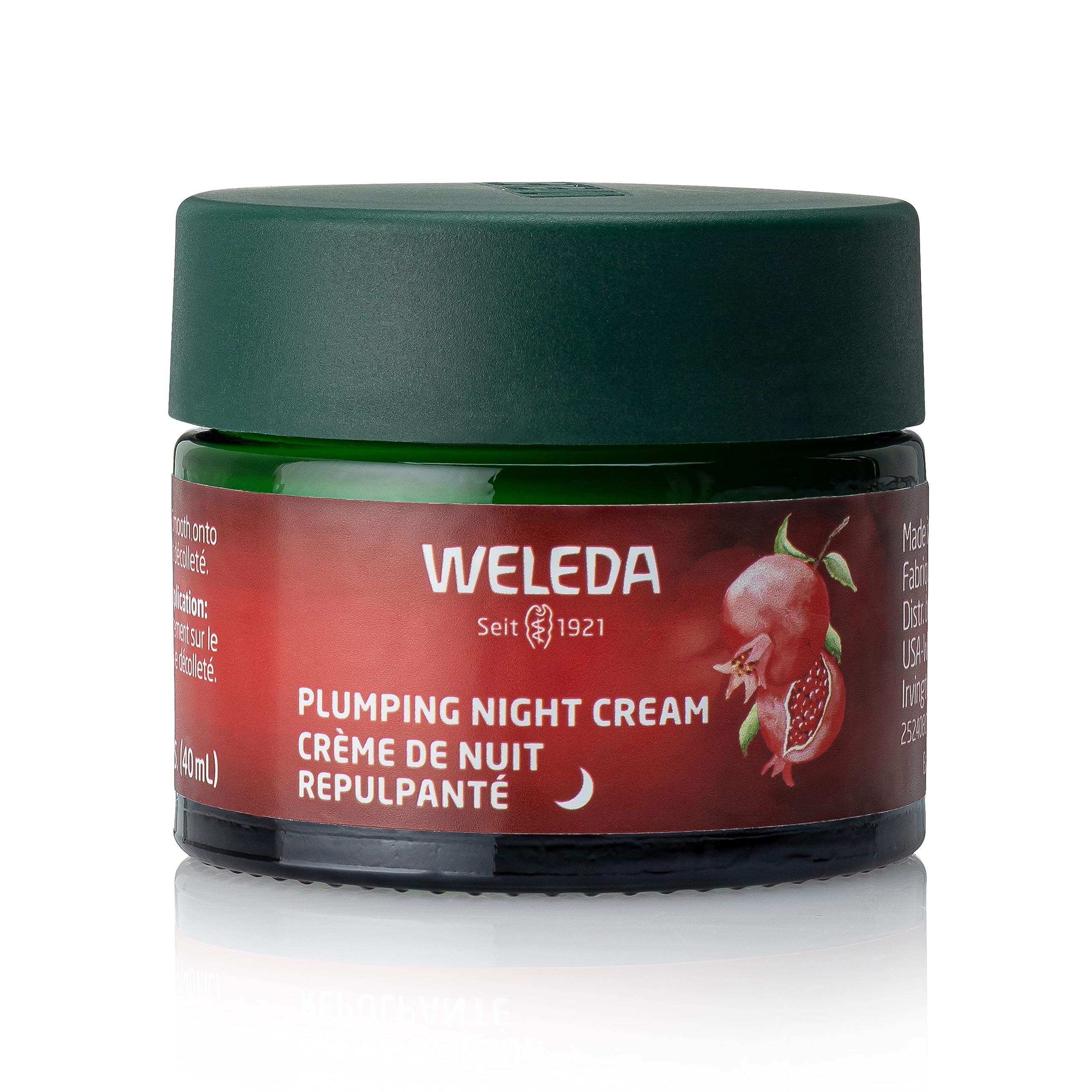 Weleda Plumping Night Cream – Plant-Rich Moisturizer with Pomegranate & Maca Root Peptides