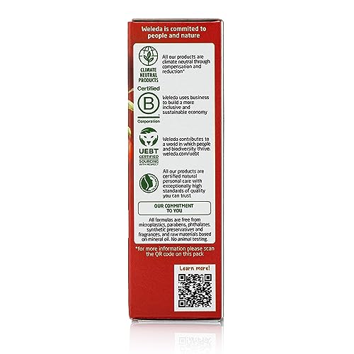Weleda Face Care Plumping Serum – Plant Rich Serum with Pomegranate & Maca