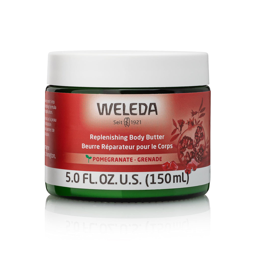 Weleda Replenishing Body Butter - Pomegranate & Plant Extracts, 5 oz