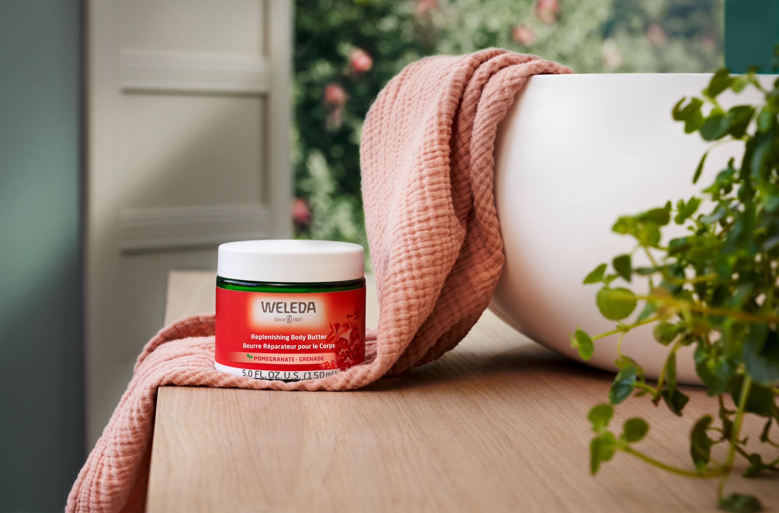 Weleda Replenishing Body Butter - Pomegranate & Plant Extracts, 5 oz