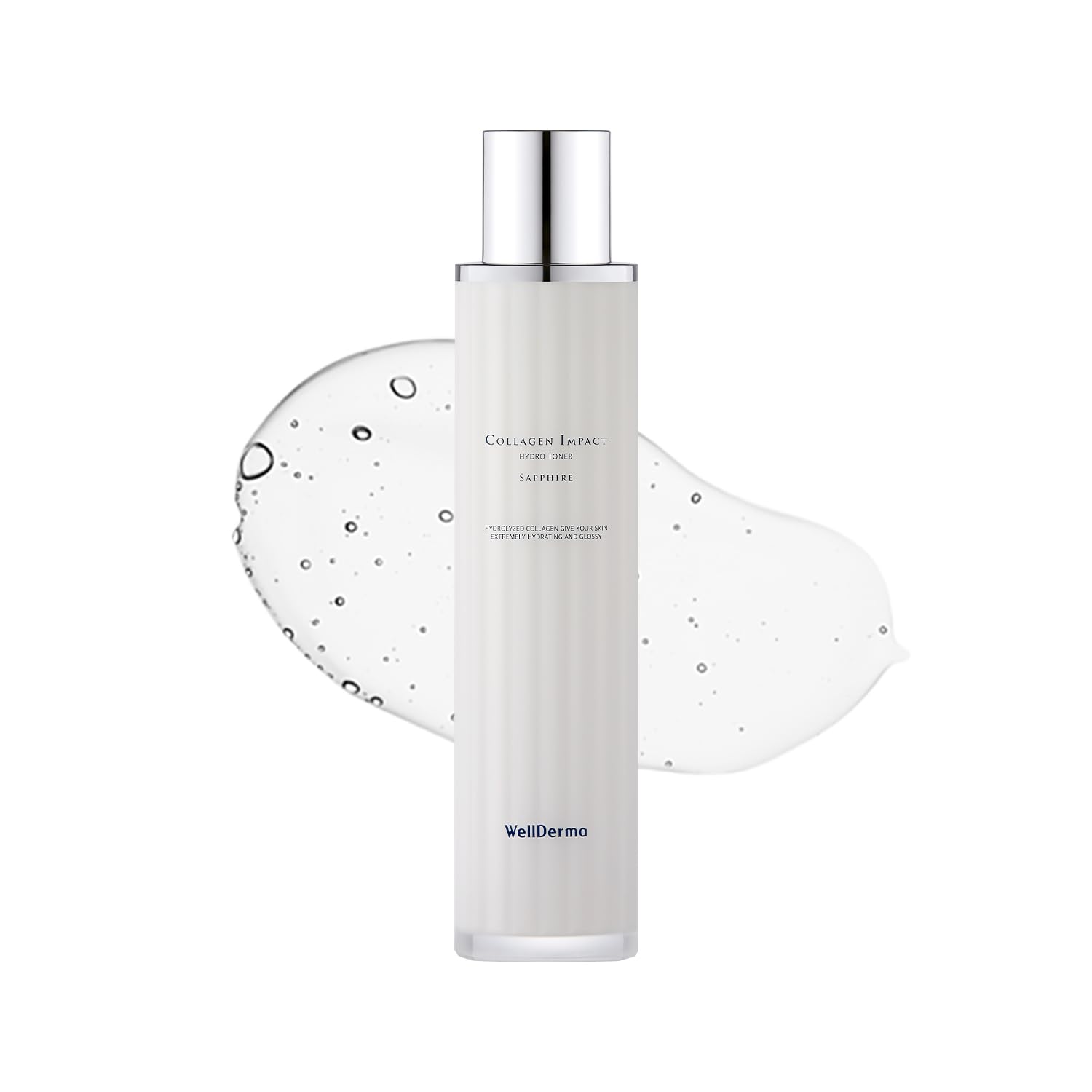 WellDerma Sapphire Collagen Impact Hydro Toner – Hydrating Niacinamide Toner, 100 mL