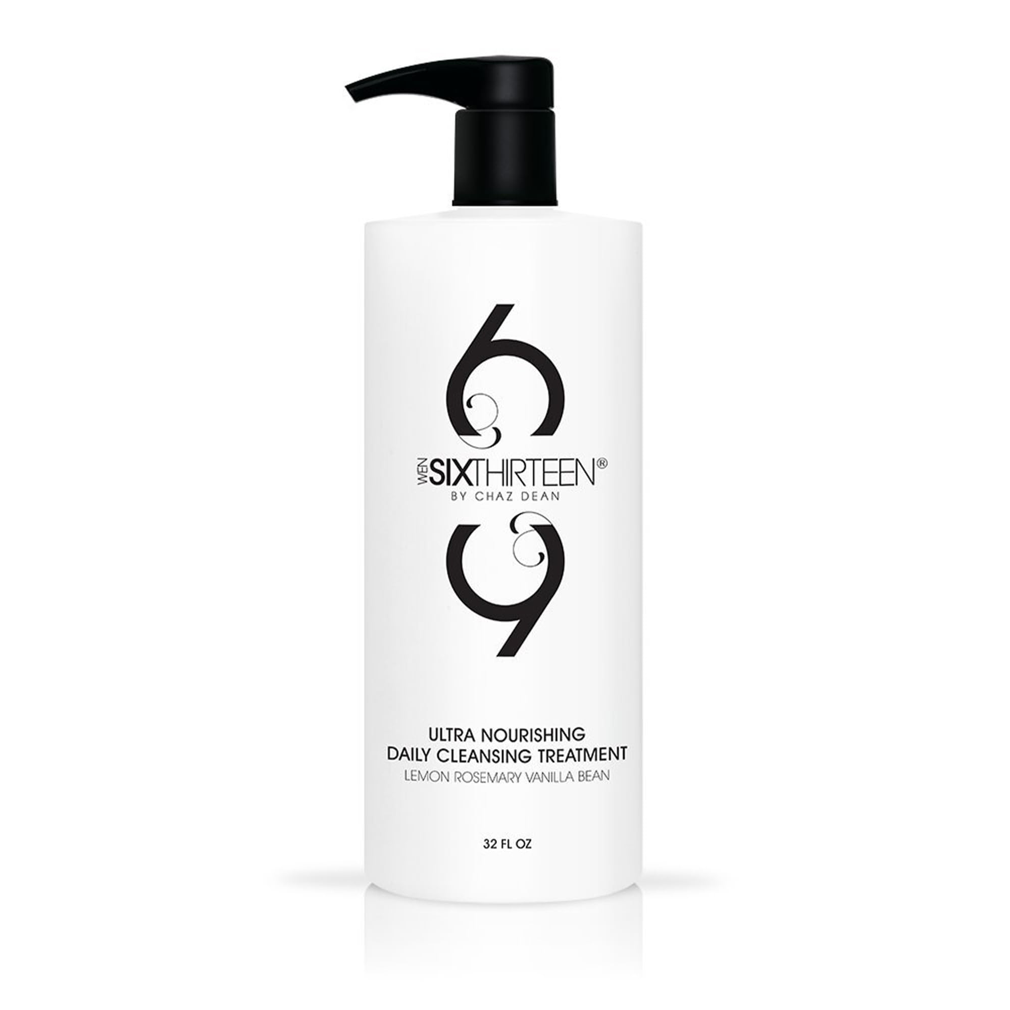 WEN 613 Cleansing Conditioner by Chaz Dean – Lemon Rosemary Vanilla Bean, 32 oz