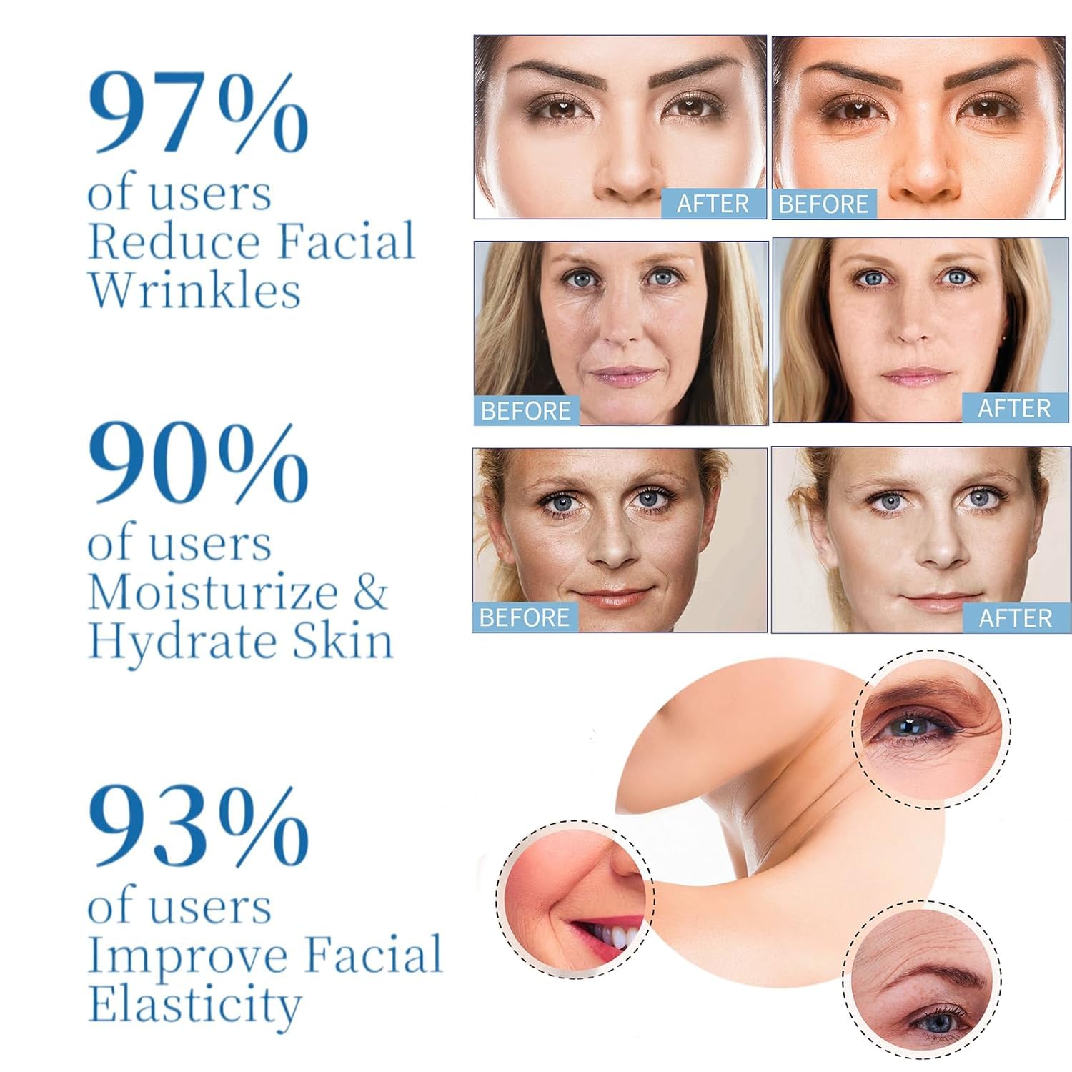WeslaPlus Olavita Face Serum – Anti-Aging Serum for Plump, Tightened Skin (2pcs)