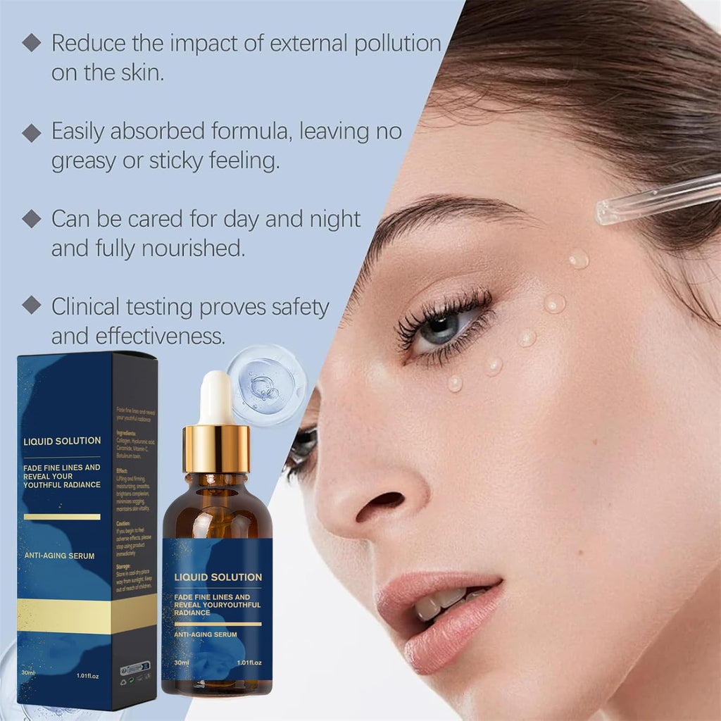 WeslaPlus Olavita Face Serum – Anti-Aging Serum for Plump, Tightened Skin (2pcs)