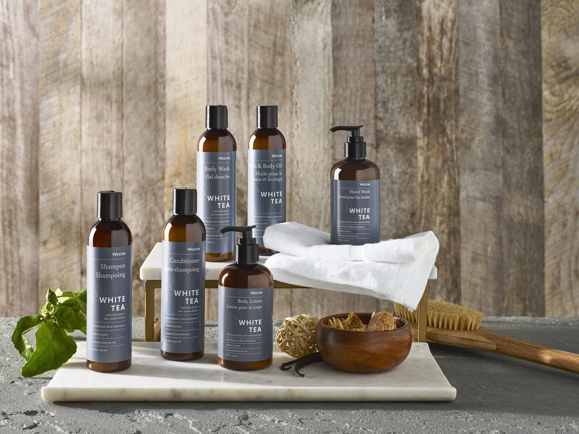 Westin White Tea Aloe Body Lotion | Hotel Spa Hydration, 8 oz Pump
