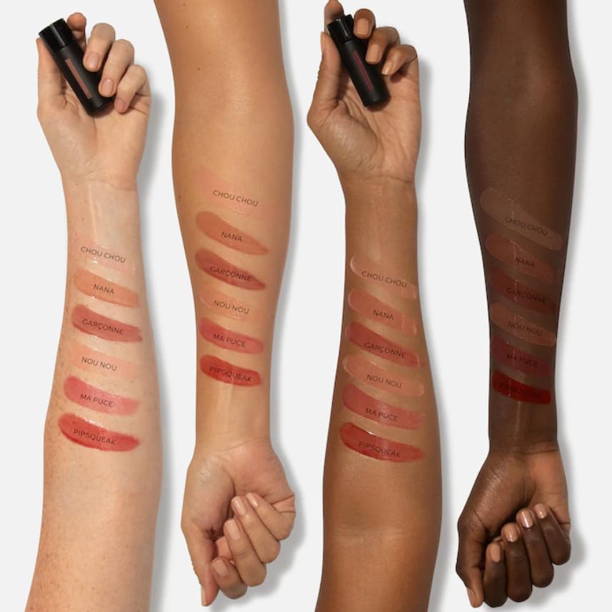 Westman Atelier Squeaky Clean Liquid Lip Balm in Chou Chou + Free Aloe Vera Sheet Masque