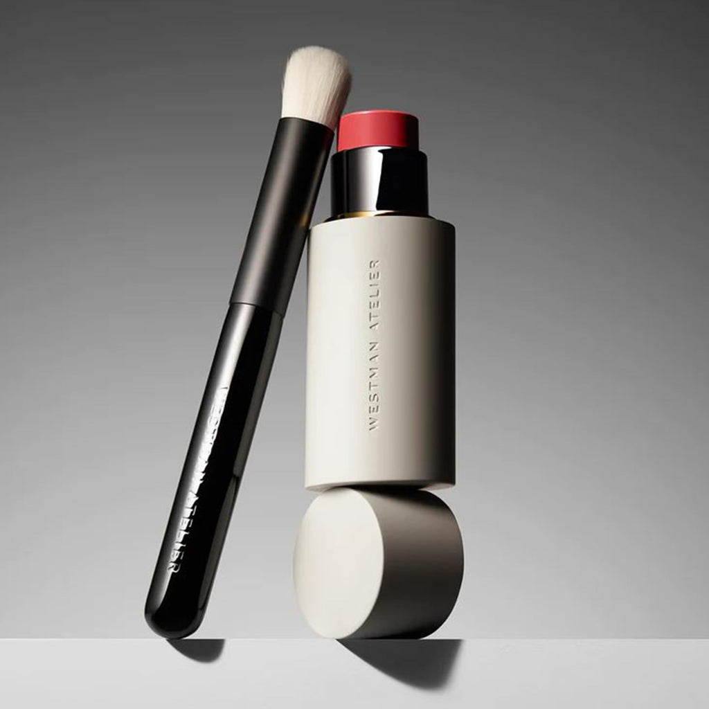 WESTMAN ATELIER Baby Cheeks Blush Stick (Poppet) – Buildable Cream Blush for Cheeks, Lips & Eyes