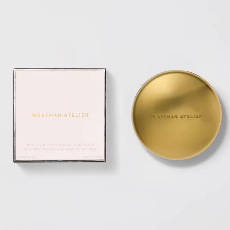 WESTMAN ATELIER Soleil Riche Beauty Butter Powder Bronzer – Matte, Shimmer-Free Bronzing