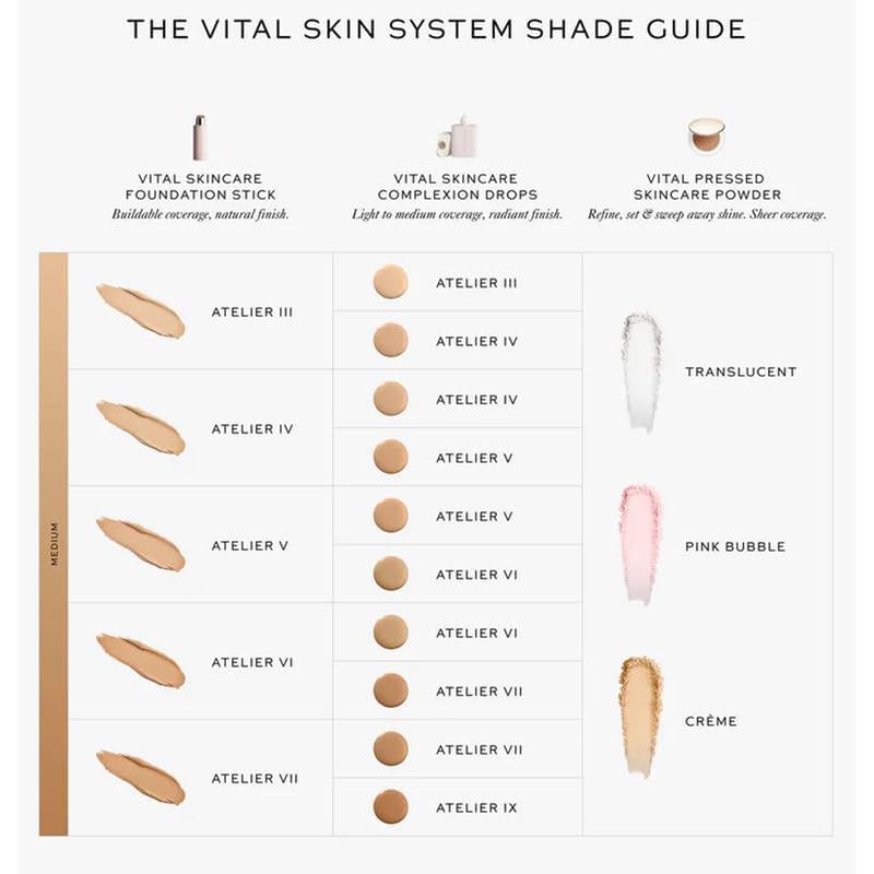 WESTMAN ATELIER Vital Skin Foundation Stick – Atelier IV | Lightweight, Buildable Coverage