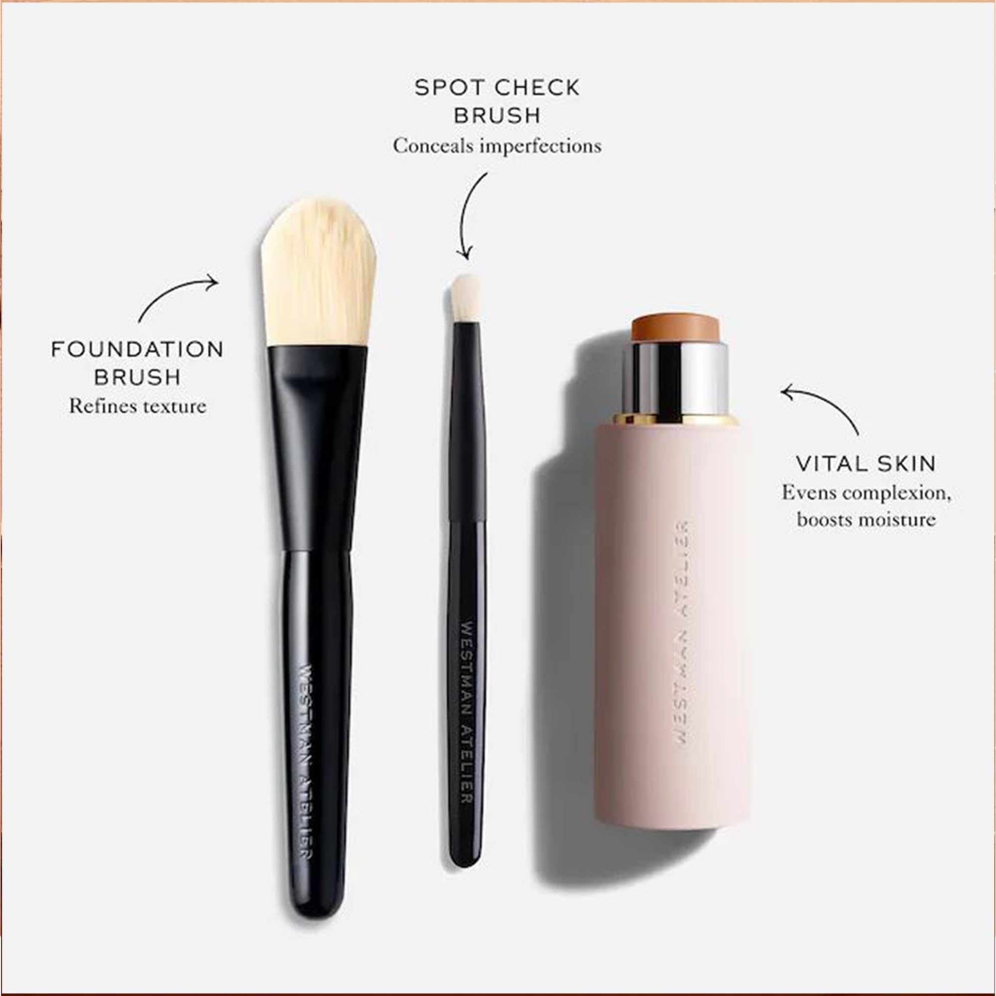 WESTMAN ATELIER Vital Skin Foundation Stick Atelier I – Natural Radiant Coverage
