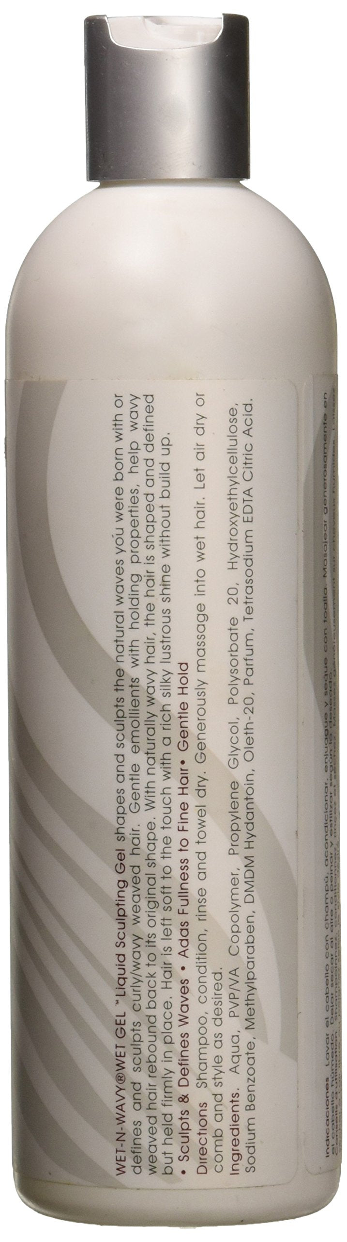 Wet-n-wavy Wet Gel Liquid Sculpting Gel – Salon Proven Formula, 12 oz