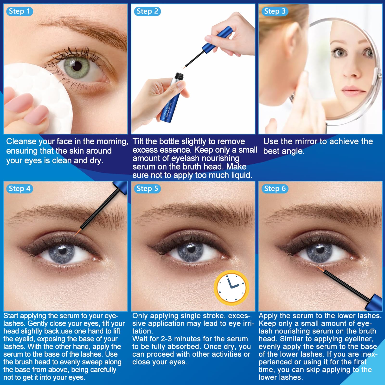Wewell Advanced Eyelash Growth Serum – Thicker, Longer Lashes (3ml)