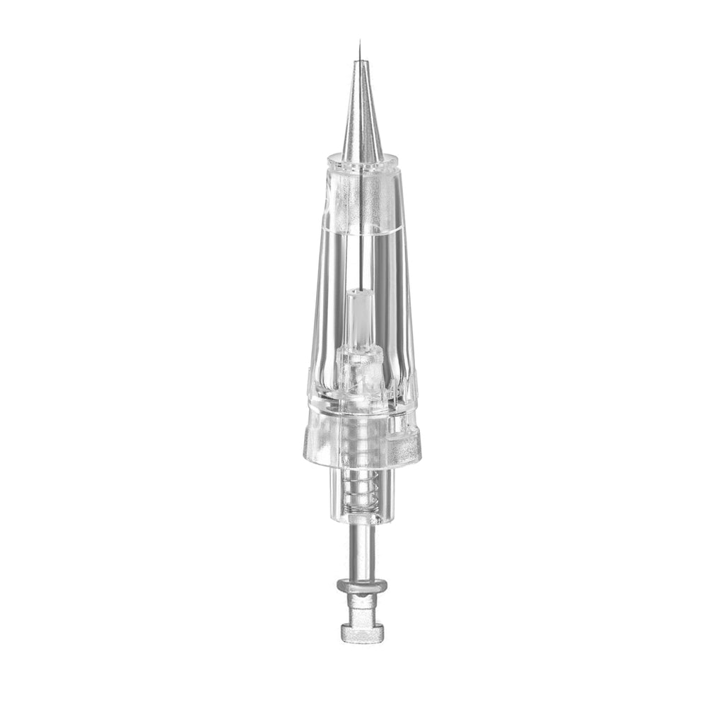 Whalrace PMU Needles 10 Pcs – Safe Disposable 1P/1R Microblading Needles & 1RL Shading for Brows, Eyeliner, Lip Tinting