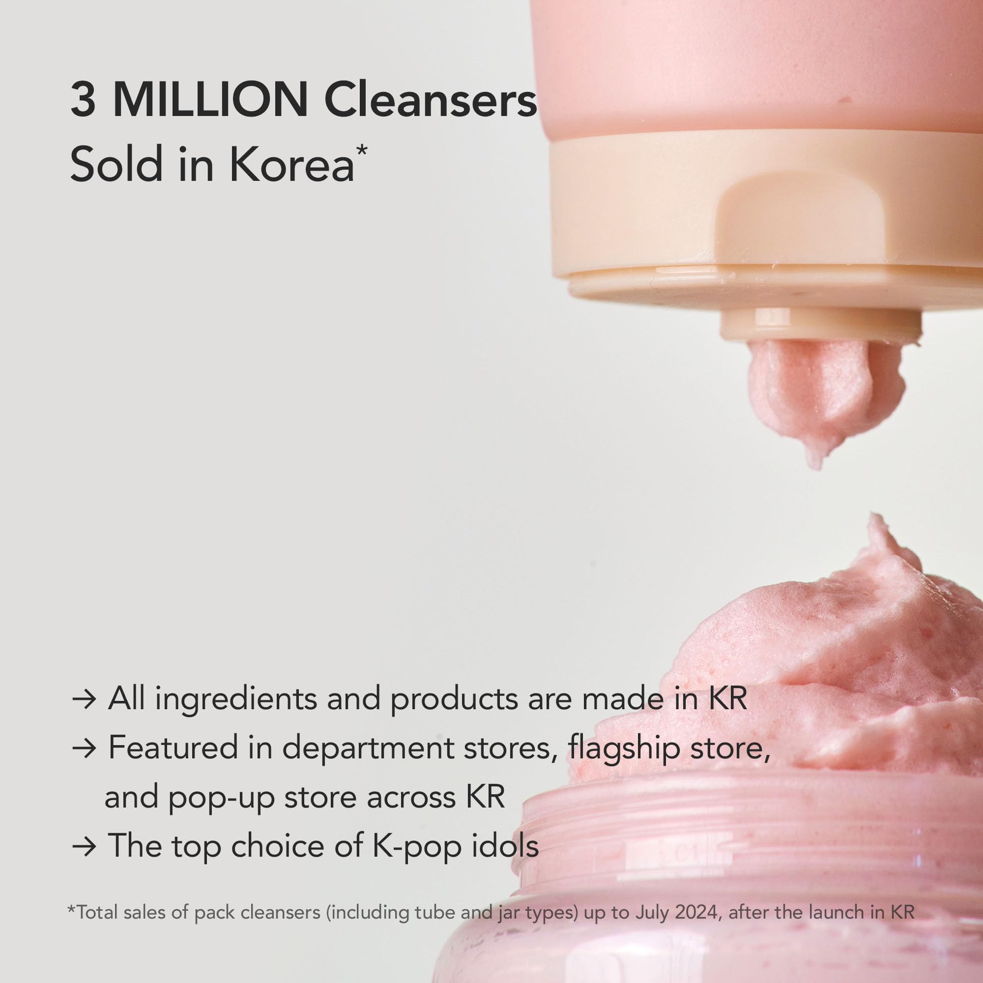 Whipped Korean Skincare Face Wash – Vegan Deep Cleansing for Oily Skin (Niacinamide, Hyaluronic Acid, Ceramide) 4.5 oz
