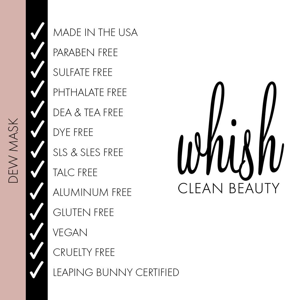 Whish Nourishing Dew Mask with Rose Hip Oil & Lotus Oil – Hydration, Anti-Aging & Soothing Skin