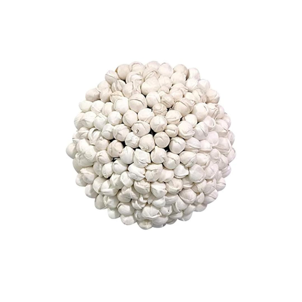 White Gajra Artificial Flower Hair Accessory – Traditional Indian Bridal & Mehndi Decor