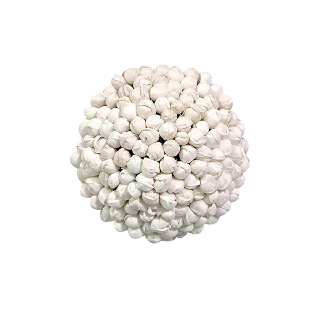 White Gajra Artificial Flower Hair Accessory – Traditional Indian Bridal & Mehndi Decor