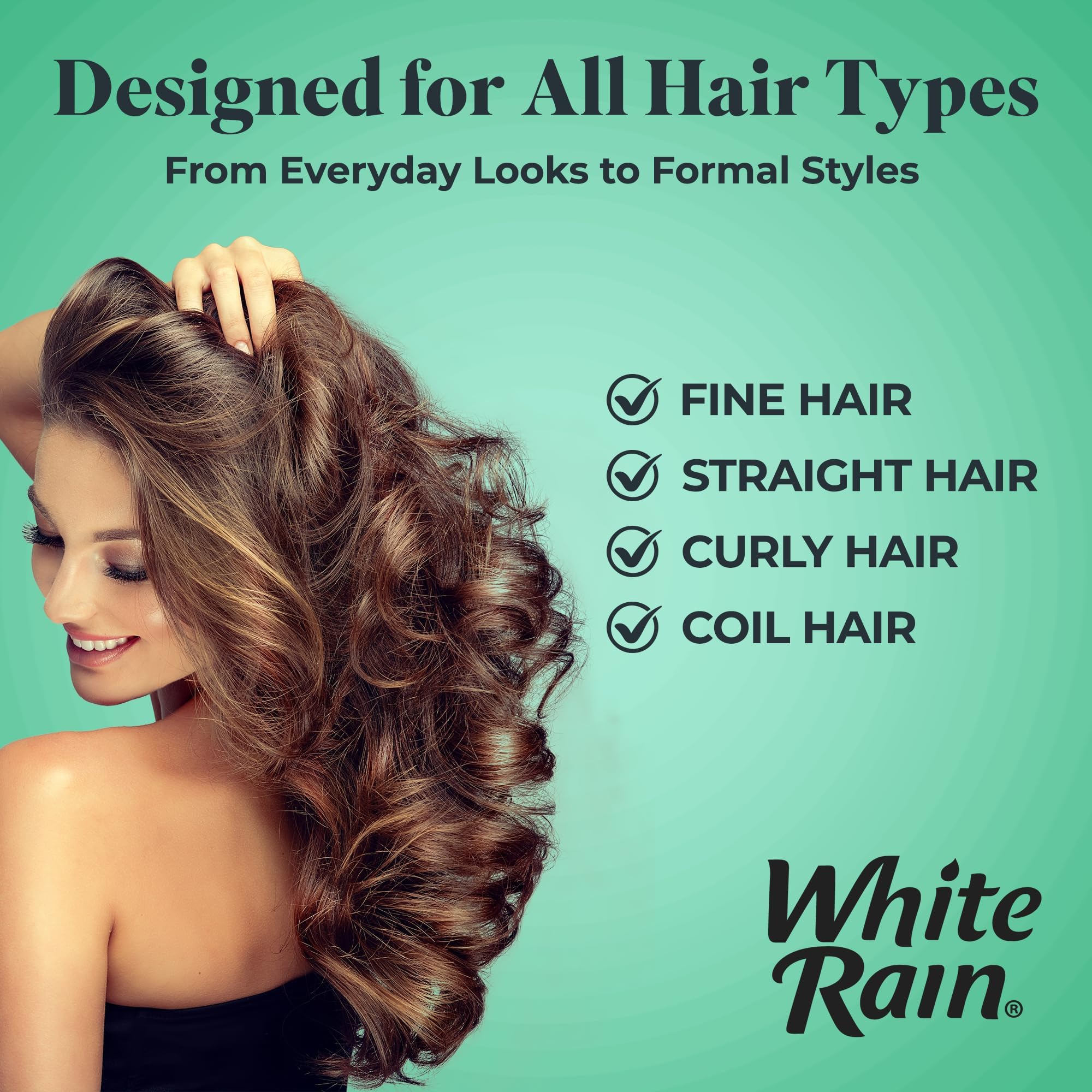 White Rain Hairspray Extra Hold Unscented – Fragrance-Free, Humidity-Resistant Finishing Spray (7 oz, Pack of 12)