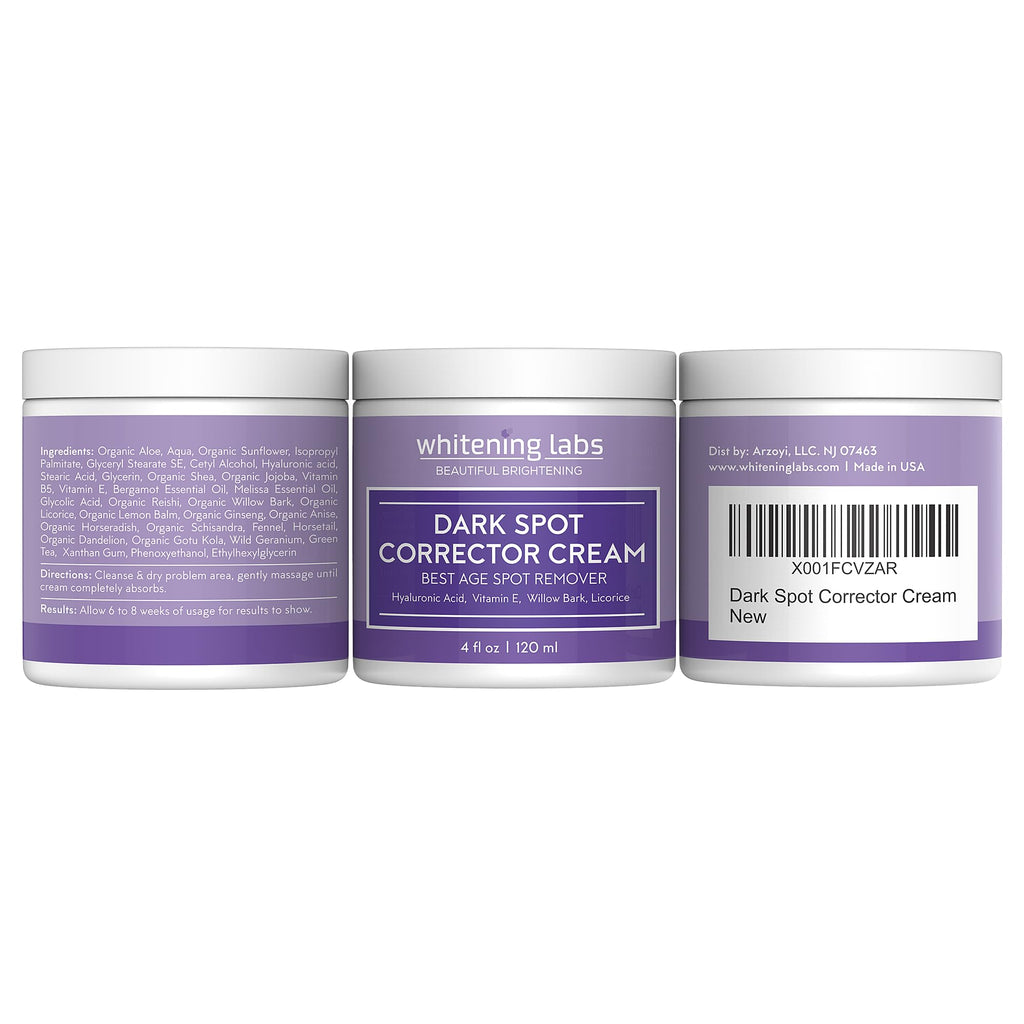 WhiteningLabs Dark Spot Corrector – Anti-Aging Moisturizer for Face & Body
