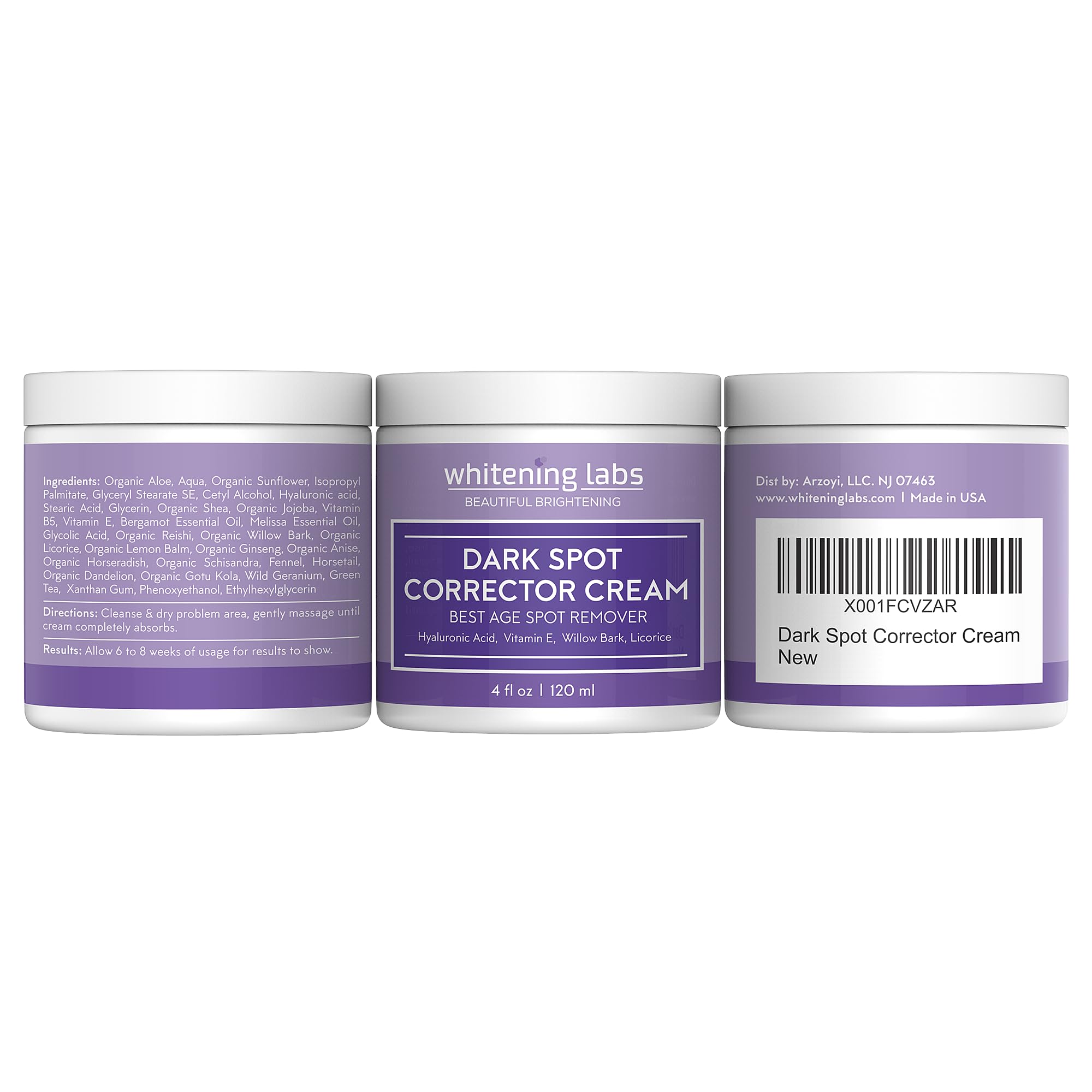 WhiteningLabs Dark Spot Corrector – Anti-Aging Moisturizer for Face & Body