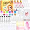 WhizToys DIY Lip Gloss Making Kit | Create Custom Glosses with 200ml Base & 12 Tubes