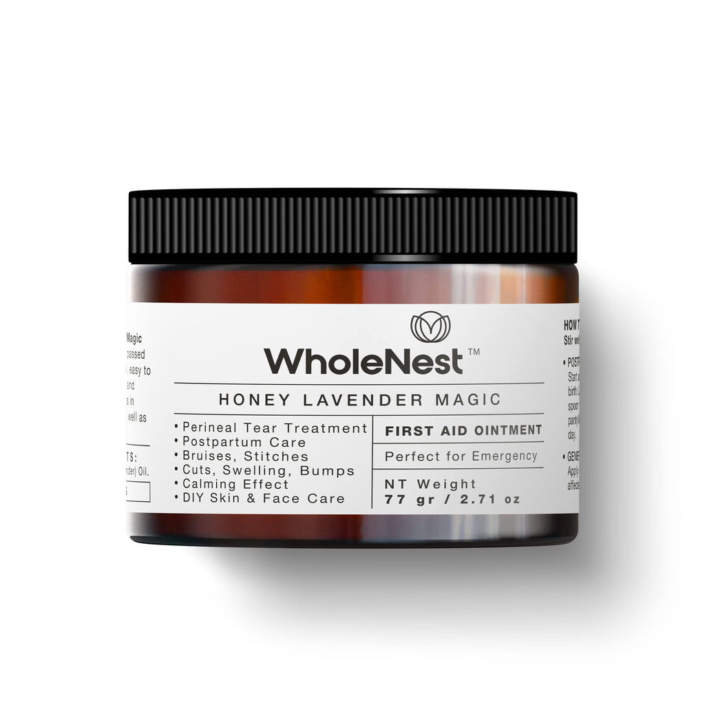 WholeNest Honey Lavender Perineal Balm — Multi-Purpose Natural Healing