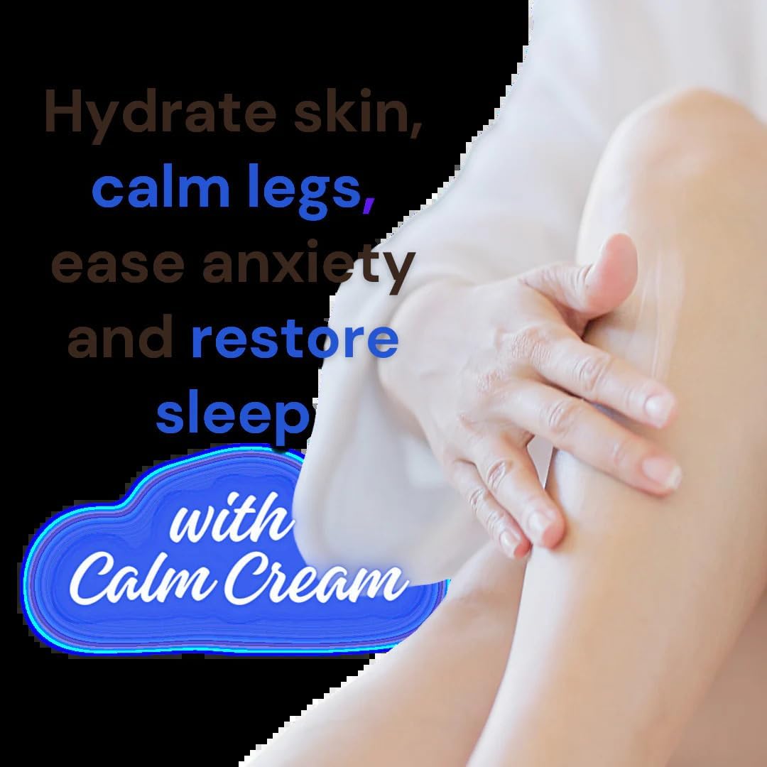 WHOLESOME HIPPY Magnesium Calm Cream – All-Natural Body Butter with Magnesium, Vitamin D3, Arnica & Turmeric – 4oz