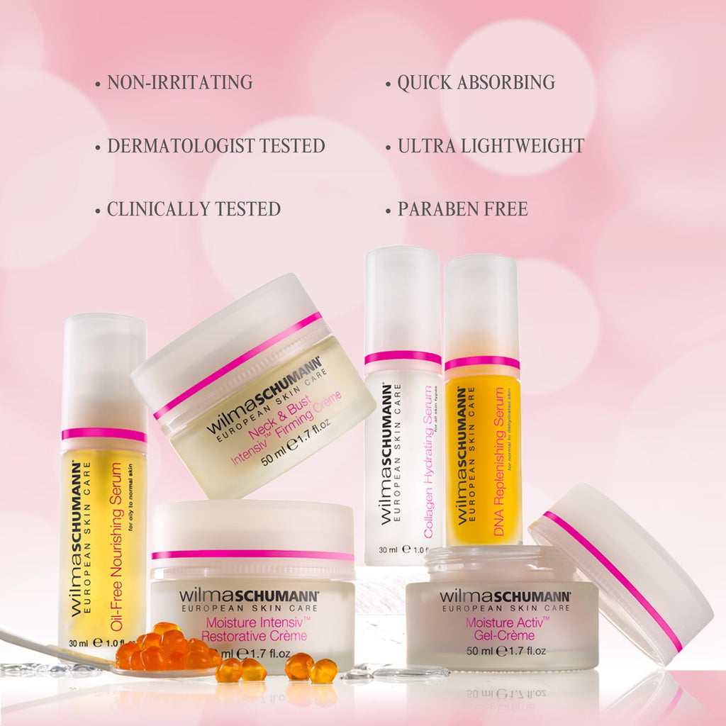 Wilma Schumann Collagen Hydrating Serum – 1oz | Rejuvenating Face Serum for Women