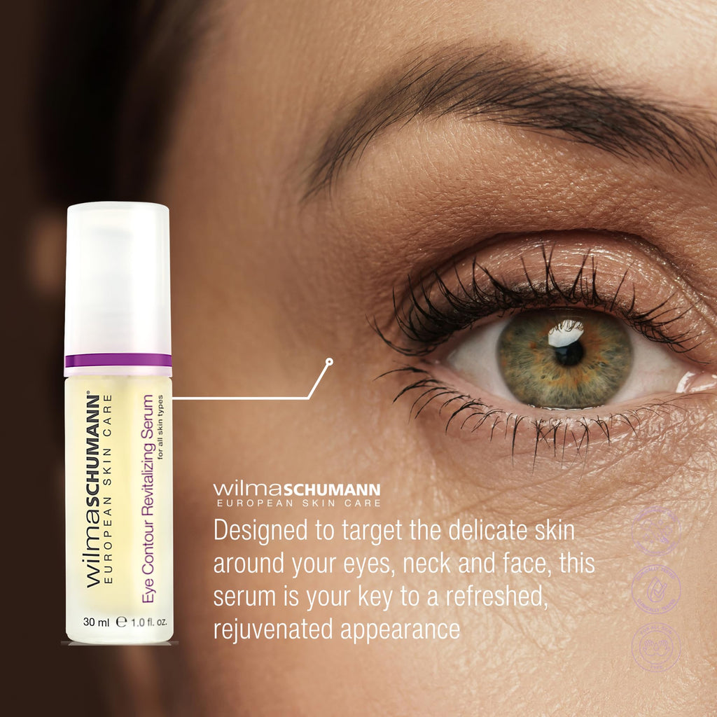 Wilma Schumann Eye Contour Revitalizing Serum – 1 oz | Eye Serum for Fine Lines