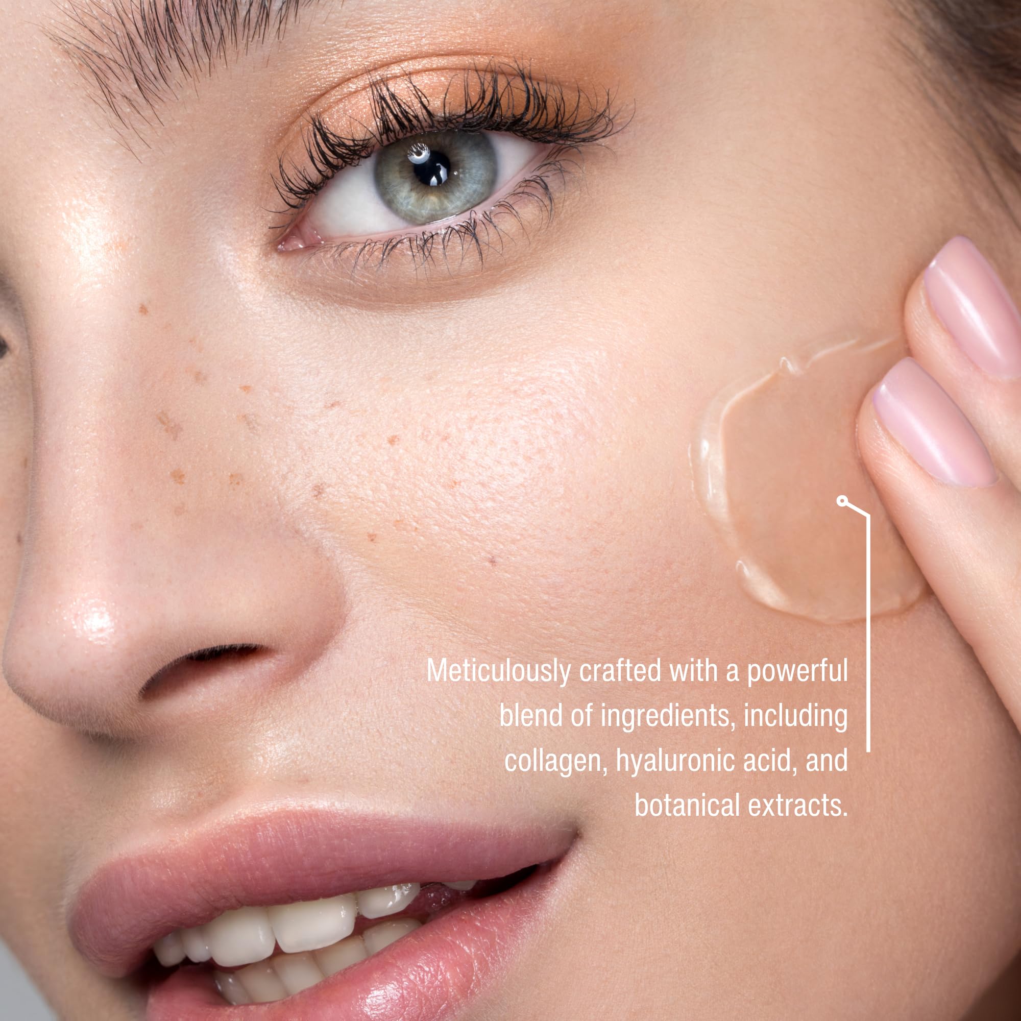 WILMA SCHUMANN Collagen Hydrating Serum – Lightweight Face Serum with Hyaluronic Acid, 8 oz