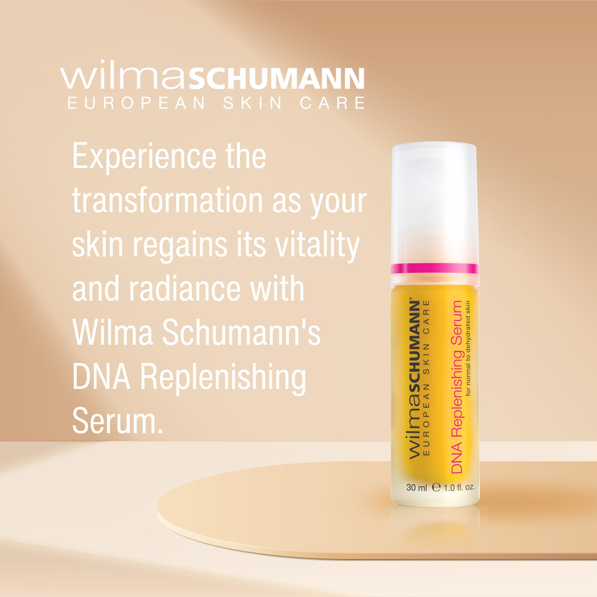 Wilma Schumann DNA Replenishing Serum for Face | Nourishing Facial Serum, 1 oz