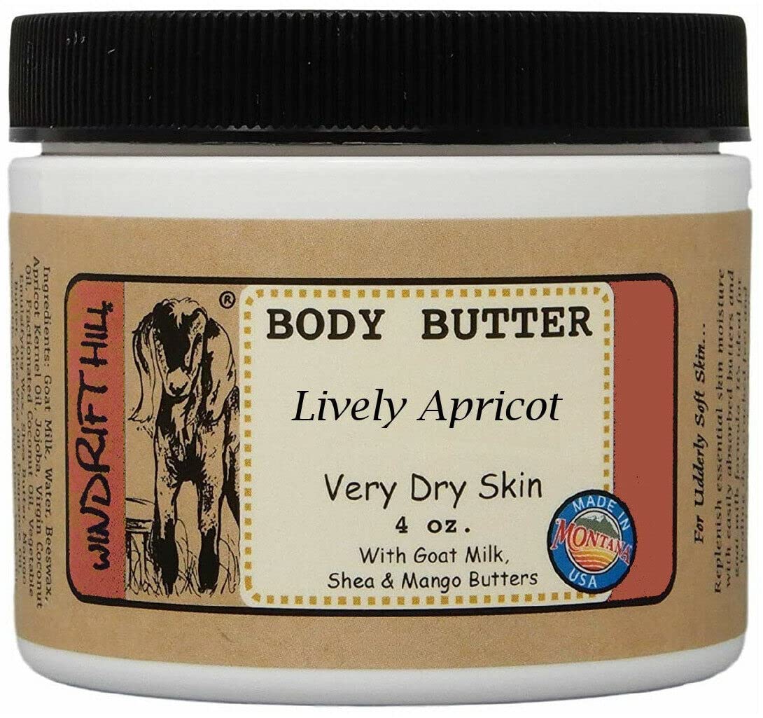 Windrift Hill 4oz Body Butter for Very Dry Skin – Lively Apricot