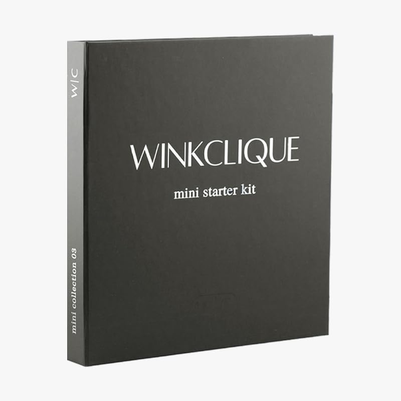 WINKCLIQUE Mini Starter Kit Collection 03 — Complete DIY Lash Kit with 3 Bold Glam Lash Styles