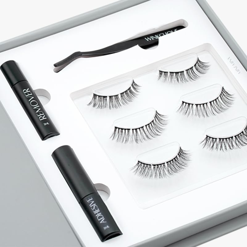 WinkClique Mini Starter Kit – DIY Lash Kit with 3 Natural Styles