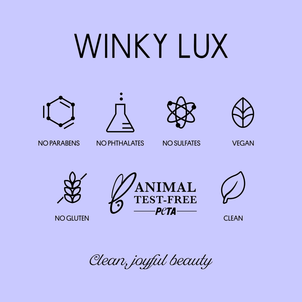 Winky Lux Amethyst Glimmer Balm – Color-Changing Lip Tint with Hydration