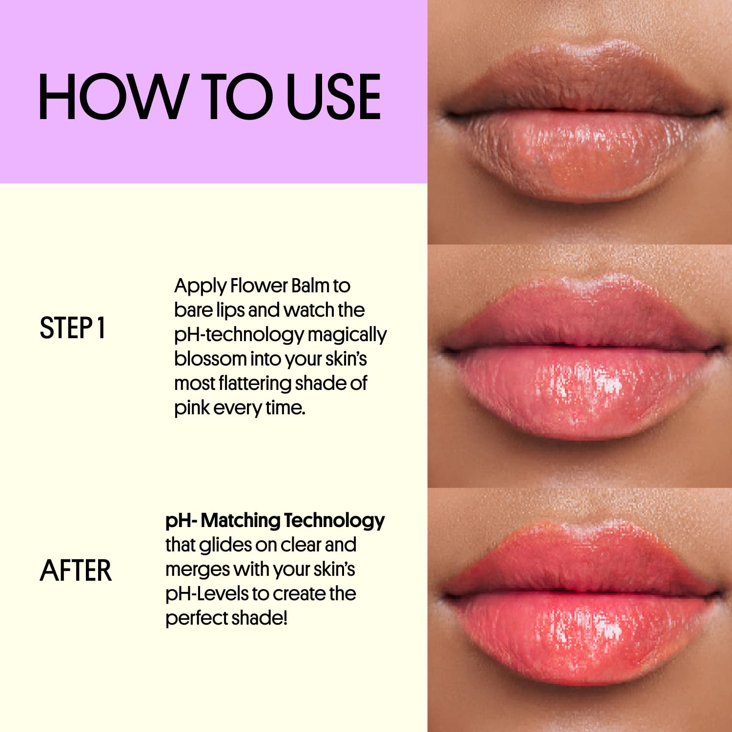 Winky Lux Flower Balm – pH Color-Changing Lipstick & Tinted Lip Balm (Vegan)