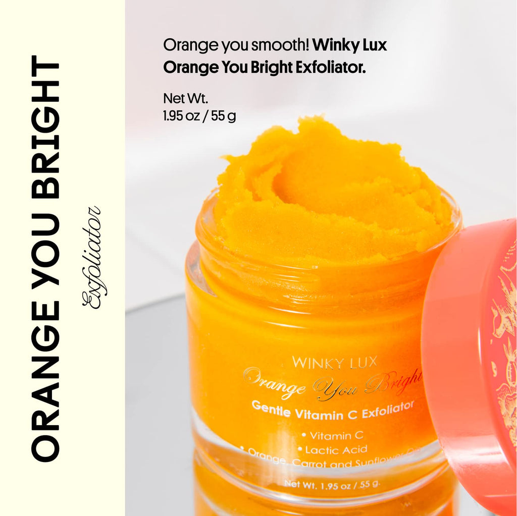 Winky Lux Orange You Bright Exfoliator – Vitamin C & Lactic Acid